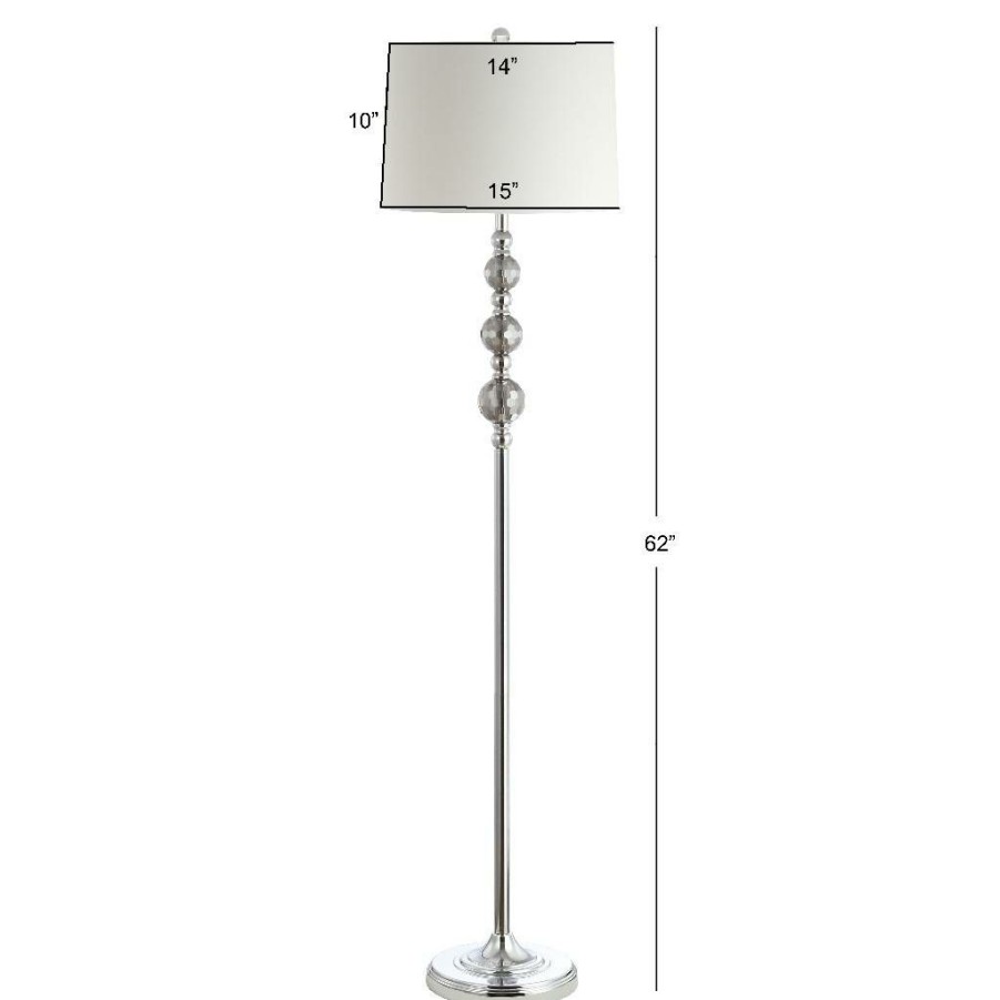 Lamps * | Best Sellers Addie Floor Lamp Safavieh Fll4066A