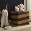 Living Furniture * | Hot Selling Tygo Wicker End Table In Multi Safavieh Sea8024A