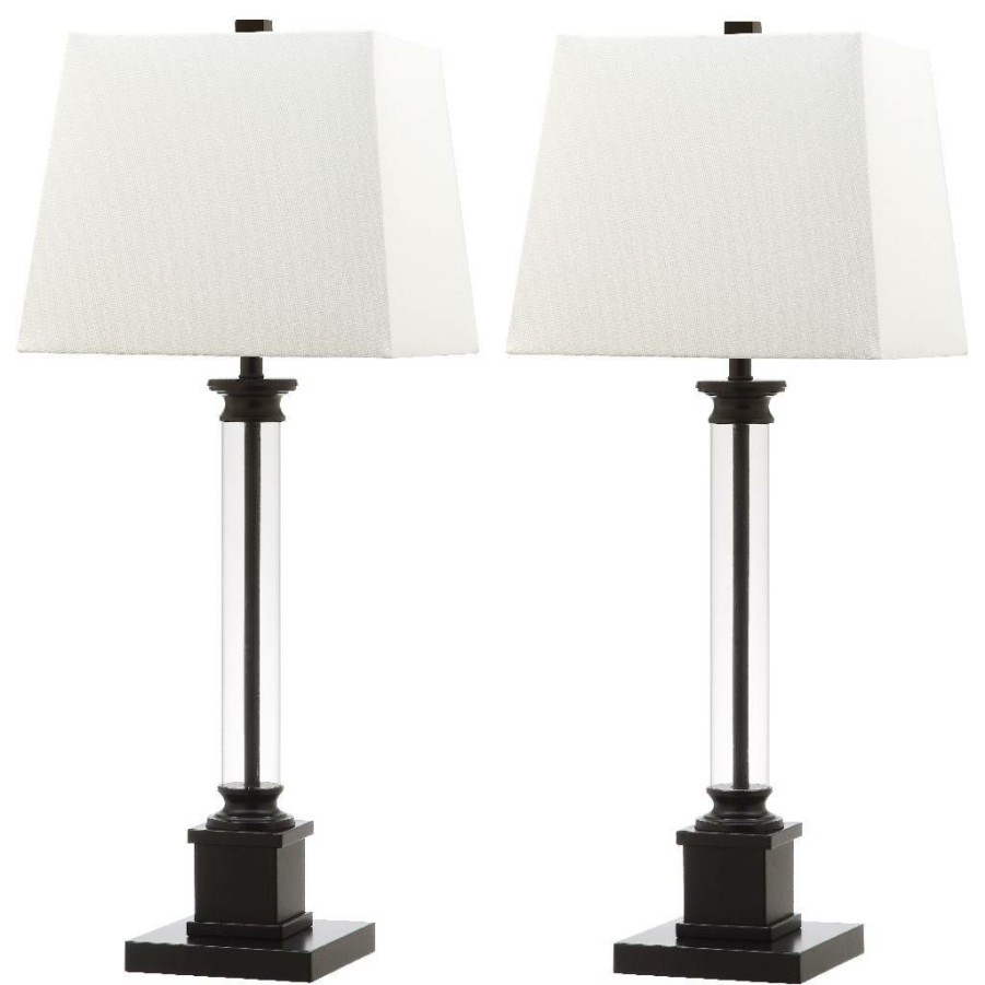 Lamps * | Best Sellers Davis 30.5-Inch H Table Lamp (Set Of 2) Safavieh Lit4266A-Set2