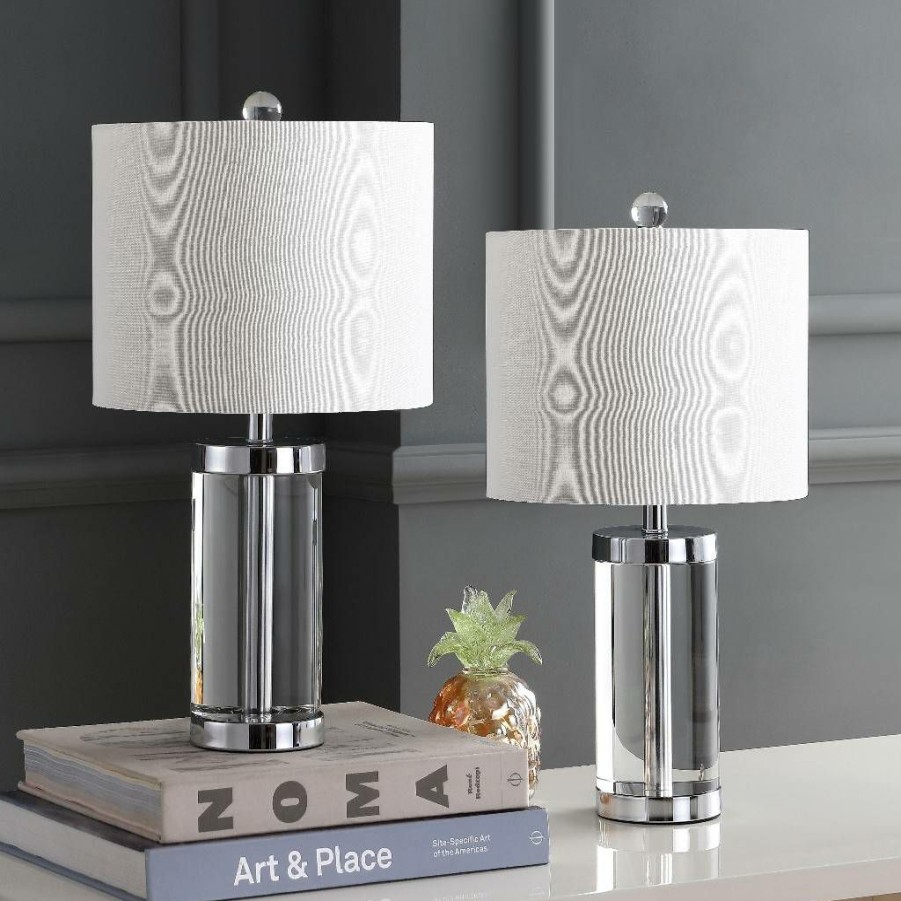 Lamps * | Best Price Laurie 20-Inch H Crystal Table Lamp (Set Of 2) Safavieh Lit4101A-Set2