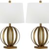 Lamps * | Flash Sale Euginia 24.5-Inch H Sphere Table Lamp (Set Of 2) Safavieh Lit4310A-Set2