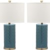 Lamps * | Classical Roxanne 26-Inch H Table Lamp (Set Of 2) Safavieh Lit4152B-Set2