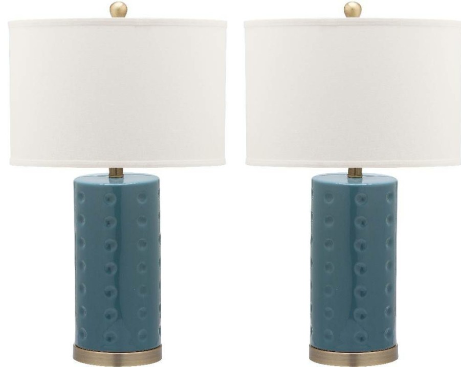 Lamps * | Classical Roxanne 26-Inch H Table Lamp (Set Of 2) Safavieh Lit4152B-Set2