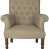 Living Furniture * | Limited Edition Bennet Club Chair In True Taupe/Black Safavieh Mcr4737A