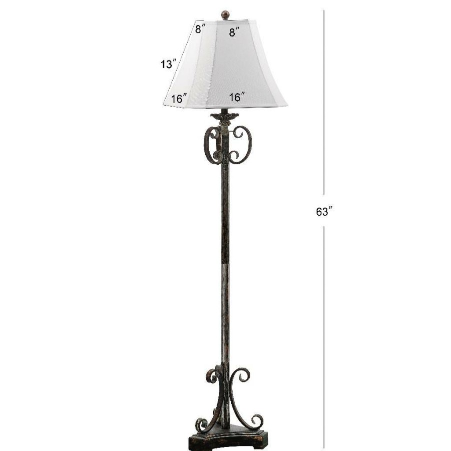 Lamps * | Best Choice Isabella 63-Inch H Floor Lamp Safavieh Lit4332A