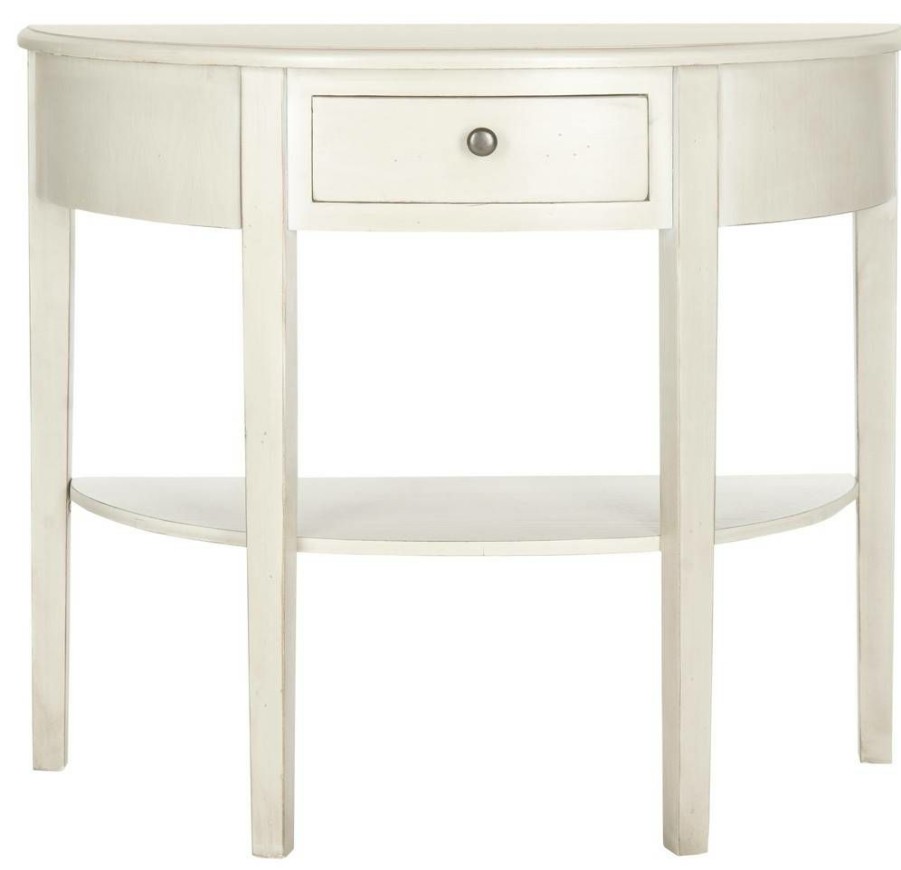 Living Furniture * | Hot Sale Abram Console Safavieh Amh6636A