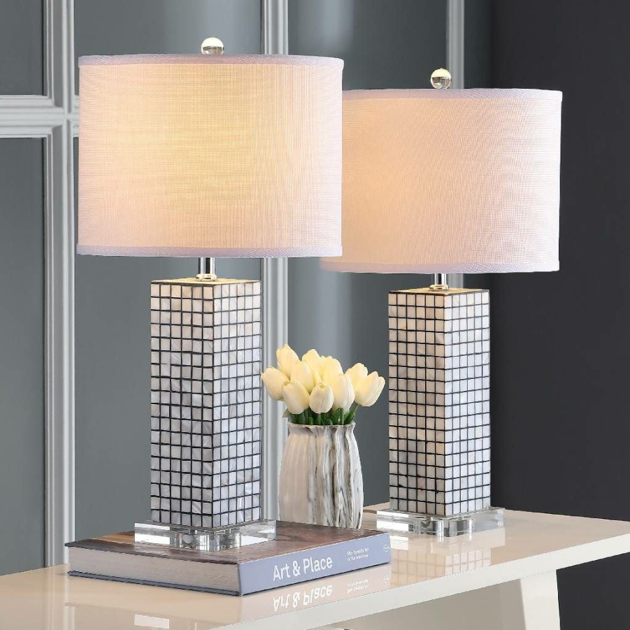 Lamps * | Closeout Sale Skagway 25.5-Inch H Table Lamp (Set Of 2) Safavieh Lit4289A-Set2