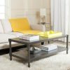 Living Furniture * | Discounts Bela Coffee Table In Grey Safavieh Amh5734A