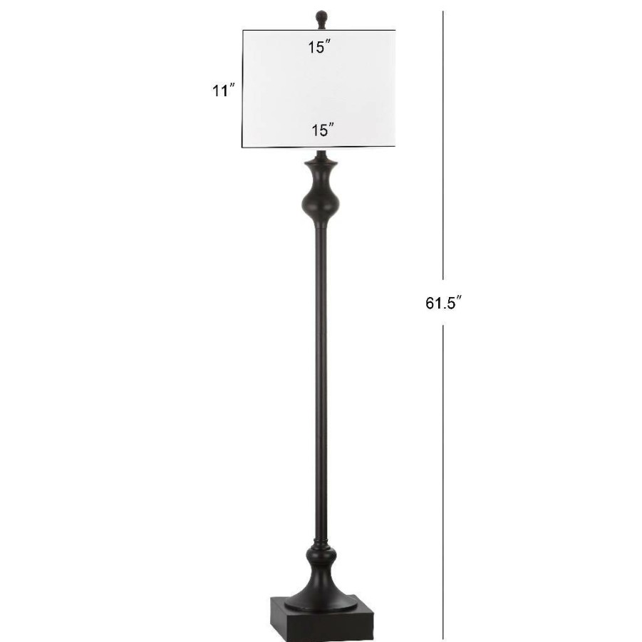 Lamps * | Best Sellers Brewster 61.5-Inch H Floor Lamp Safavieh Lit4341A