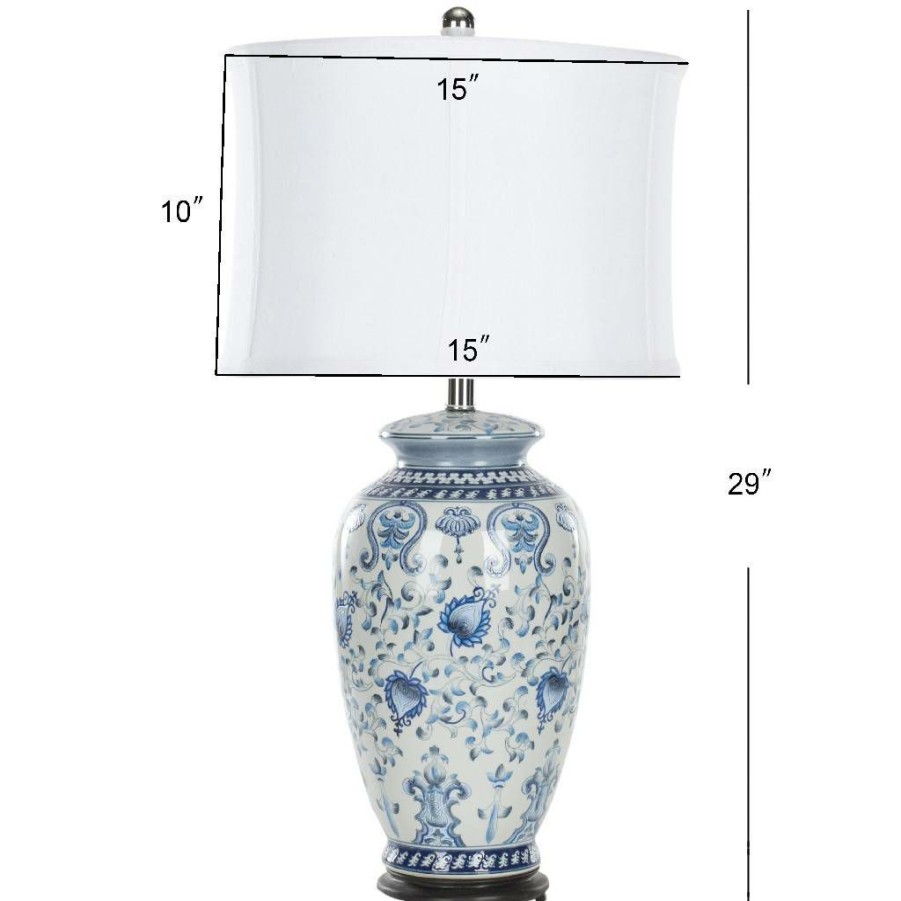 Lamps * | Offering Discounts Paige 26.75-Inch H Jar Lamp Safavieh Lit4023A