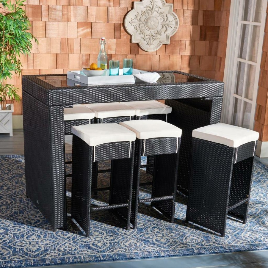 Furniture * | Hot Sell Horus Dining Set Safavieh Pat7502A