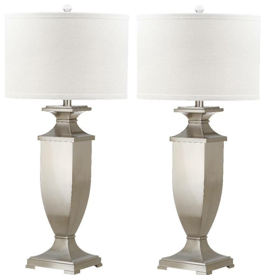 Lamps * | Promotions Ambler 31.5-Inch H Table Lamp (Set Of 2) Safavieh Lit4275A-Set2