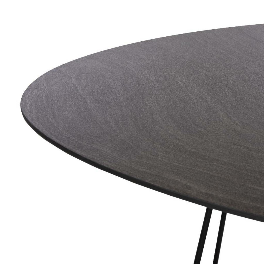 Living Furniture * | Clearance Sale Brooks Side Table In Dark Grey Safavieh Acc4200B