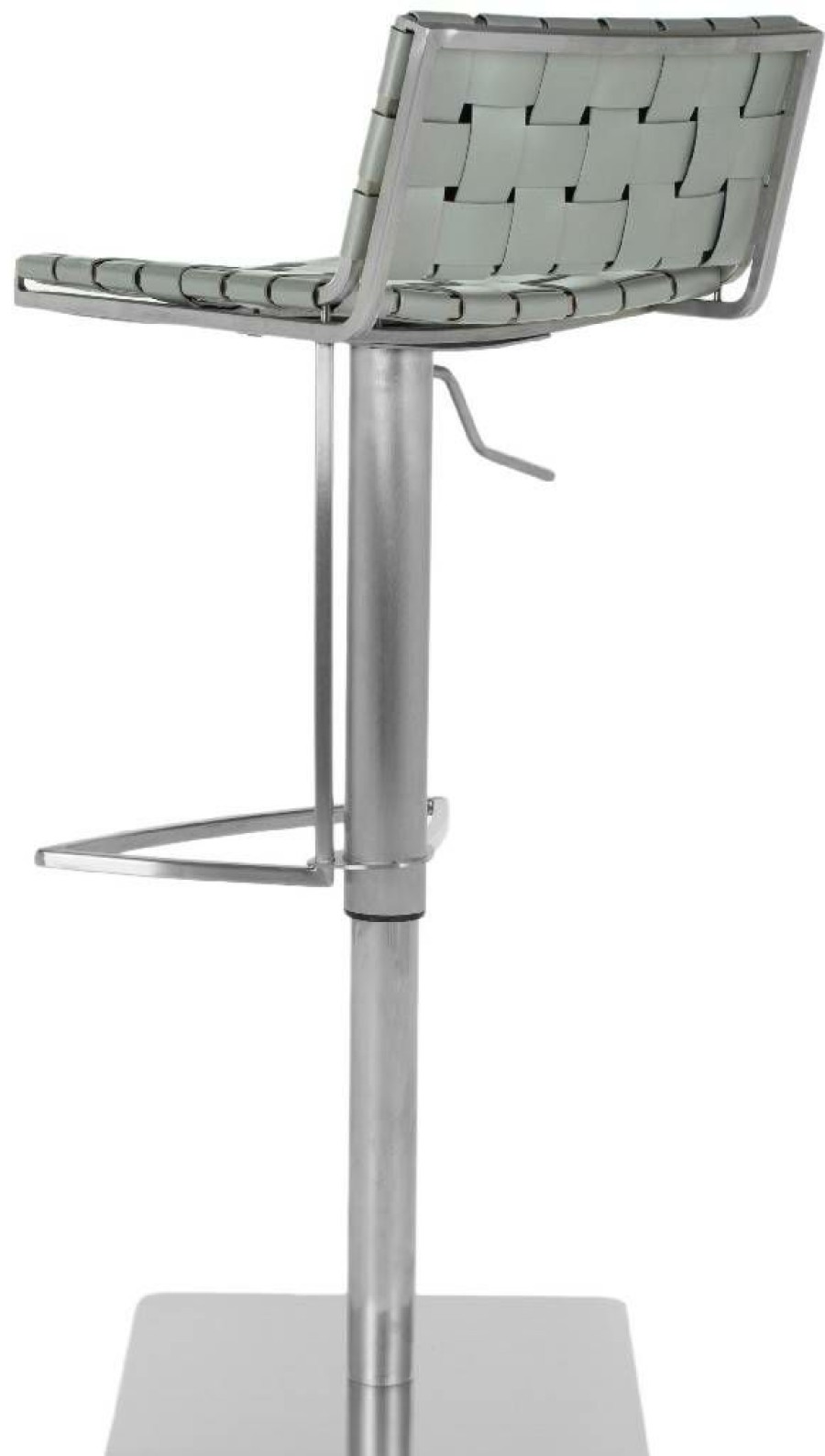 Furniture * | Promotions Mitchell Gas Lift Swivel Bar Stool In Grey Safavieh Fox3001D