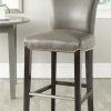 Furniture * | Promotions Seth Bar Stool In Clay/Espresso Safavieh Mcr4510F