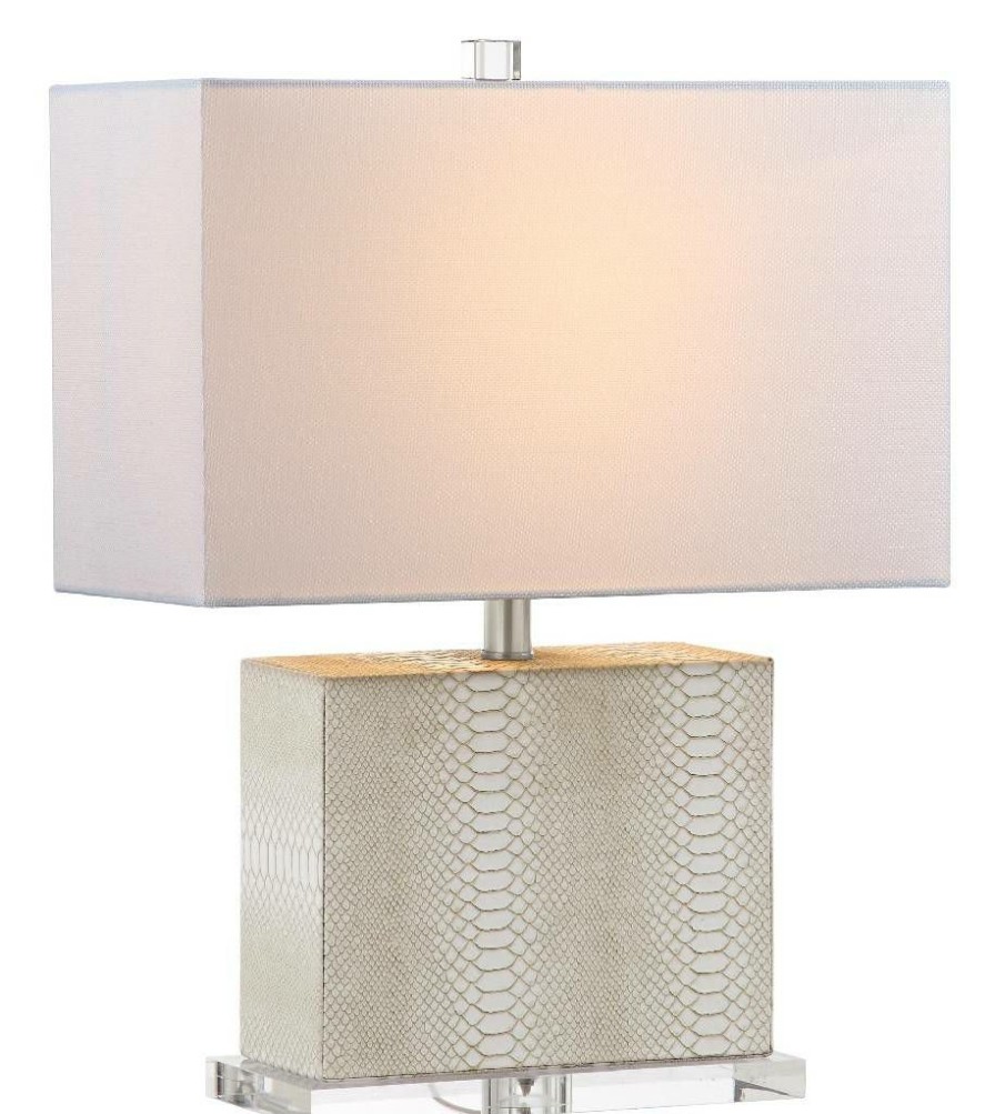 Lamps * | Excellent Quality Delia 20.5-Inch H Table Lamp Safavieh Lit4403G