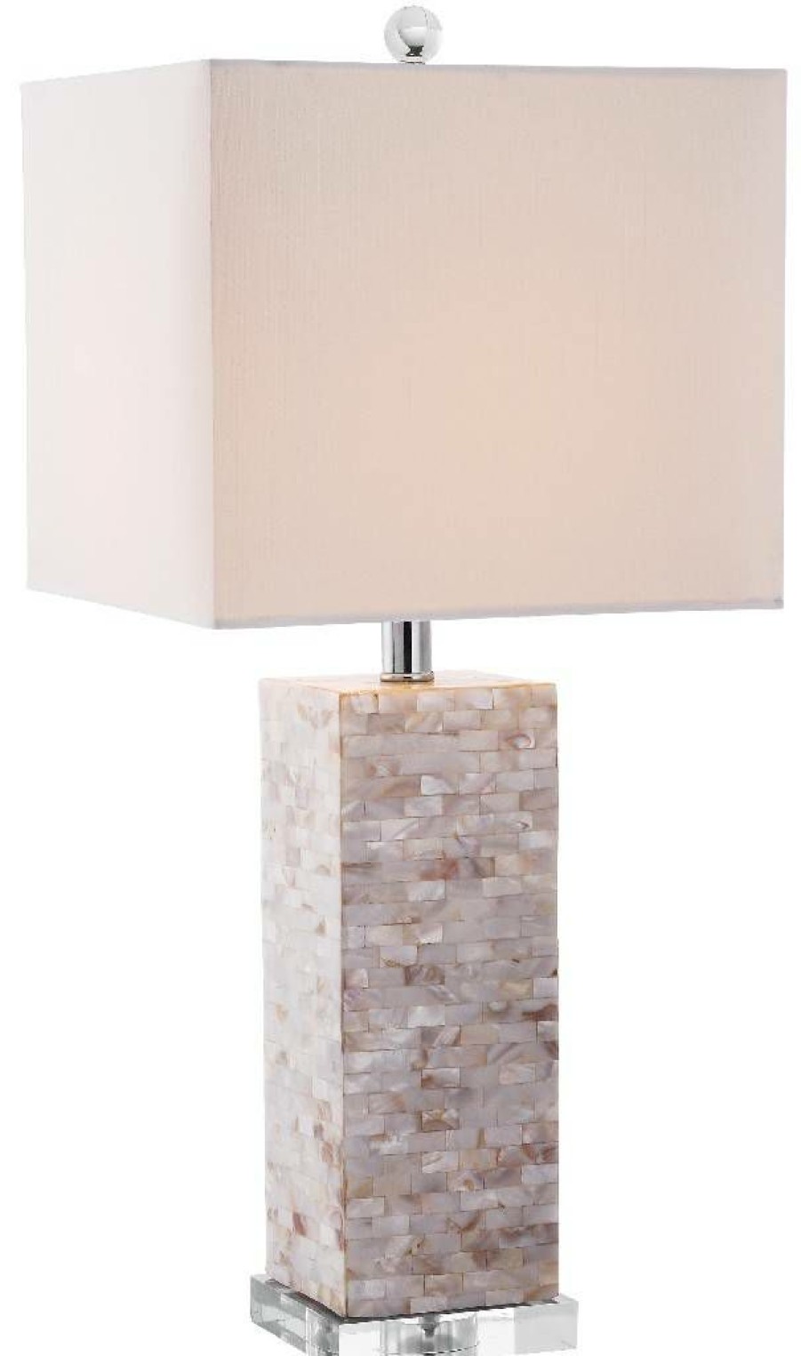 Lamps * | With Discount Homer 26-Inch H Shell Table Lamp Safavieh Lits4106A