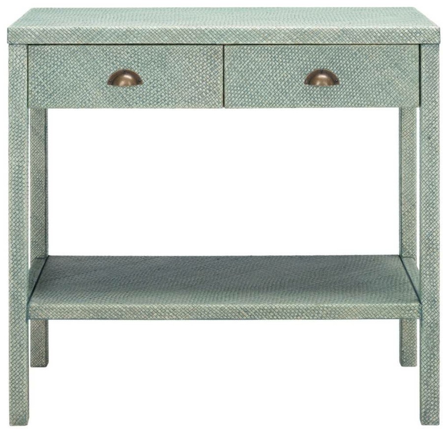 Living Furniture * | With Discount Asa 2 Drawer 1 Shelf Console Table Safavieh Cns6602A