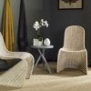 Living Furniture * | Best Price Tana Wicker Side Chair In Grey (Set Of 2) Safavieh Sea8009A-Set2