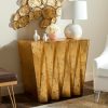 Living Furniture * | Wholesale Gisela Hex Console In Gold Safavieh Fox3244A