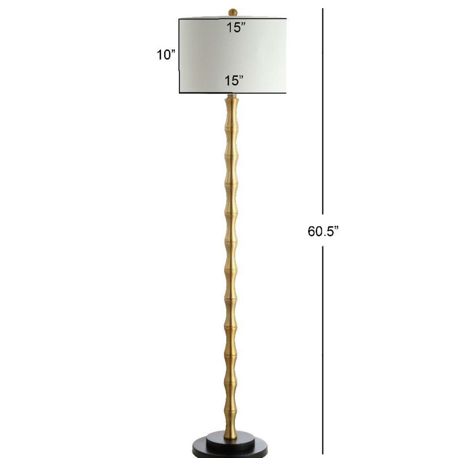 Lamps * | Sale Kolten Floor Lamp Safavieh Fll4045A