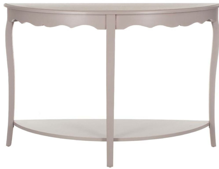 Living Furniture * | Promotions Christina Console In Quartz Grey Safavieh Amh6610D