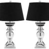 Lamps * | Shop New Helen 27.5-Inch H Silver Baluster Lamp (Set Of 2) Safavieh Lit4017A-Set2