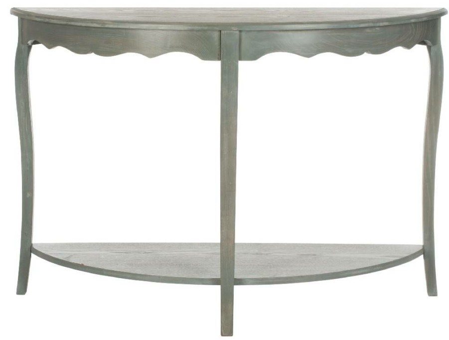 Living Furniture * | Best Sale Christina Console In French Grey Safavieh Amh6610B