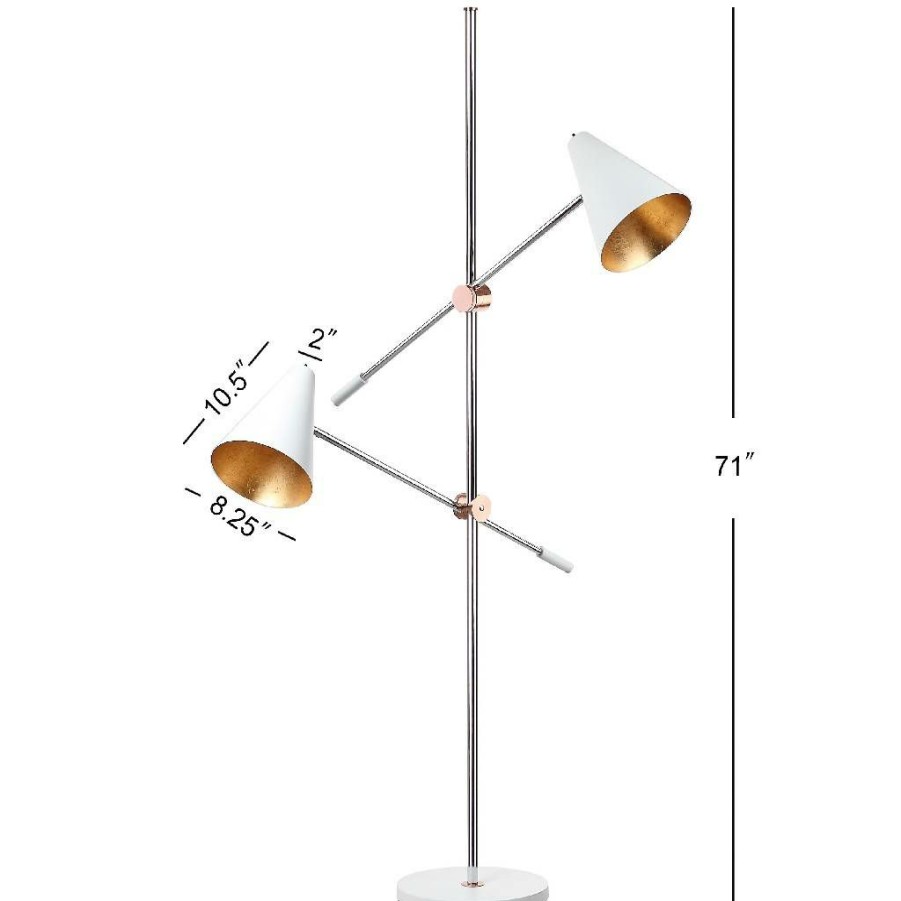 Lamps * | Sale Reed 71-Inch H Floor Lamp Safavieh Lit4518A