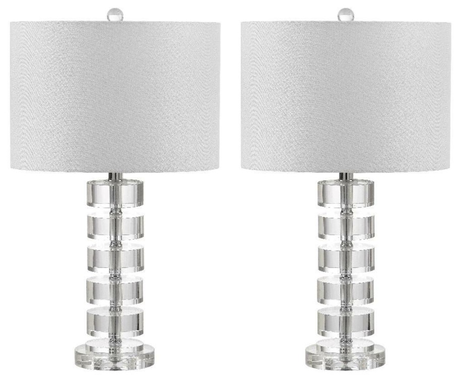 Lamps * | Sale Frances 25-Inch H Table Lamp (Set Of 2) Safavieh Lit4364A-Set2