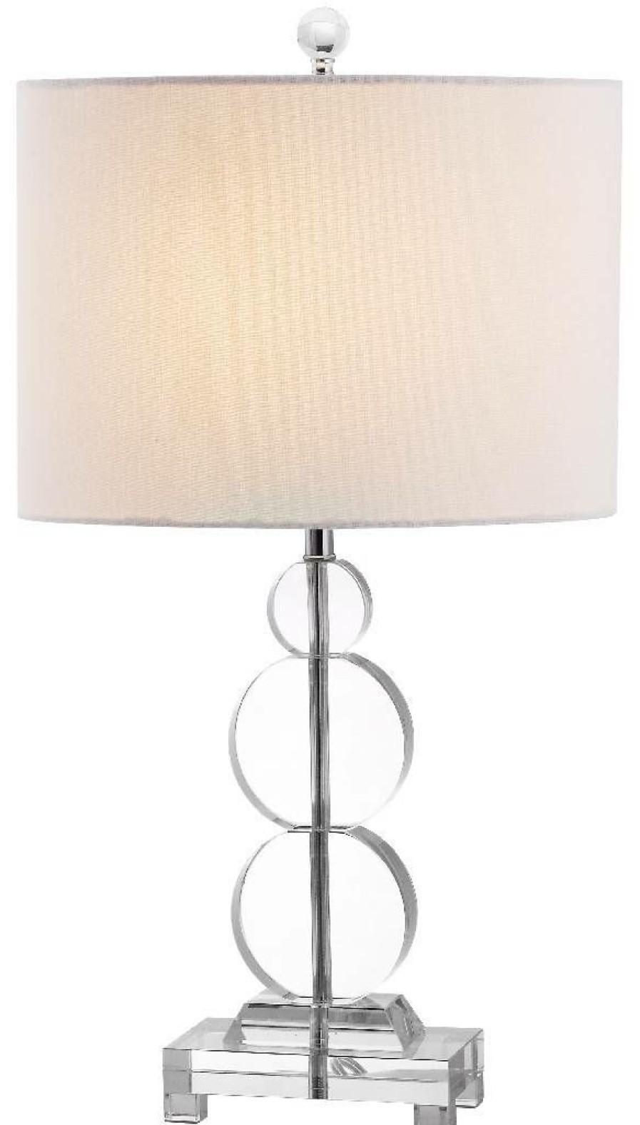 Lamps * | Sale Online Moira 22.5-Inch H Crystal Table Lamp Safavieh Lits4097A