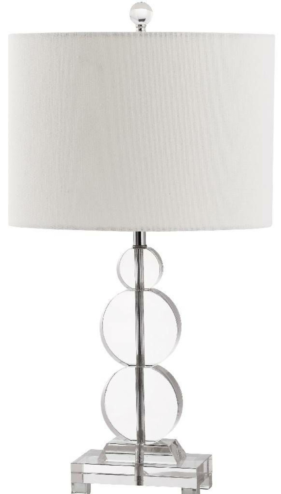 Lamps * | Sale Online Moira 22.5-Inch H Crystal Table Lamp Safavieh Lits4097A