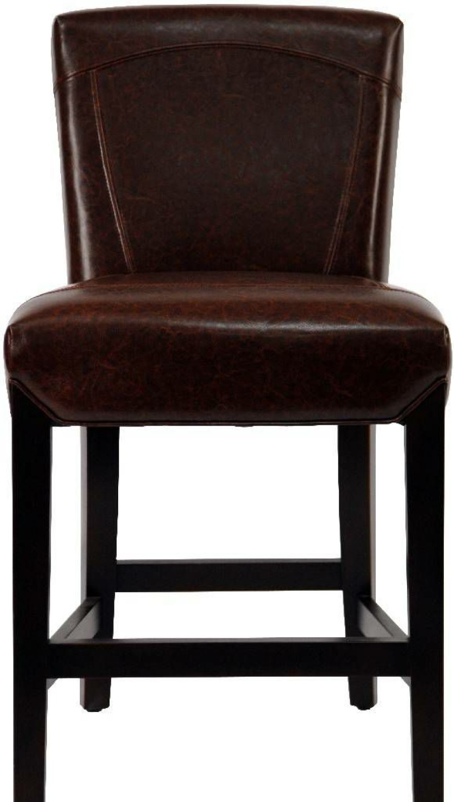 Furniture * | Classical Ken Counter Stool In Brown/Cherry Mahogany Safavieh Hud8202A