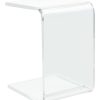 Living Furniture * | Quick Delivery Upton Acrylic Side Table Safavieh Acc8001A