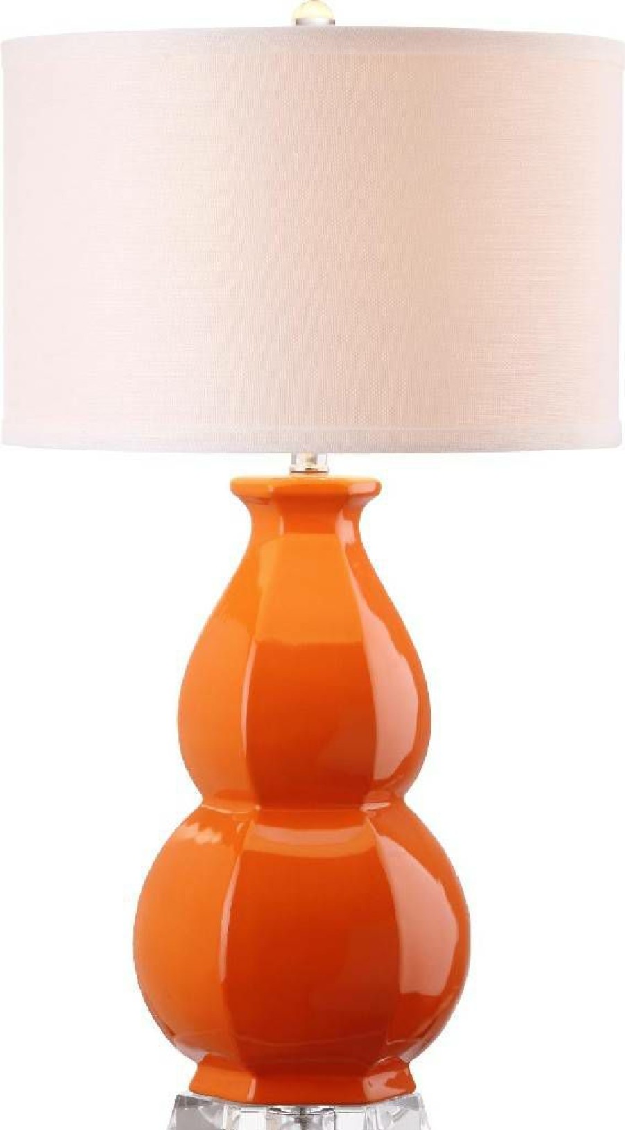 Lamps * | Best Sale Juniper 30-Inch H Orange Table Lamp Safavieh Lit4245D