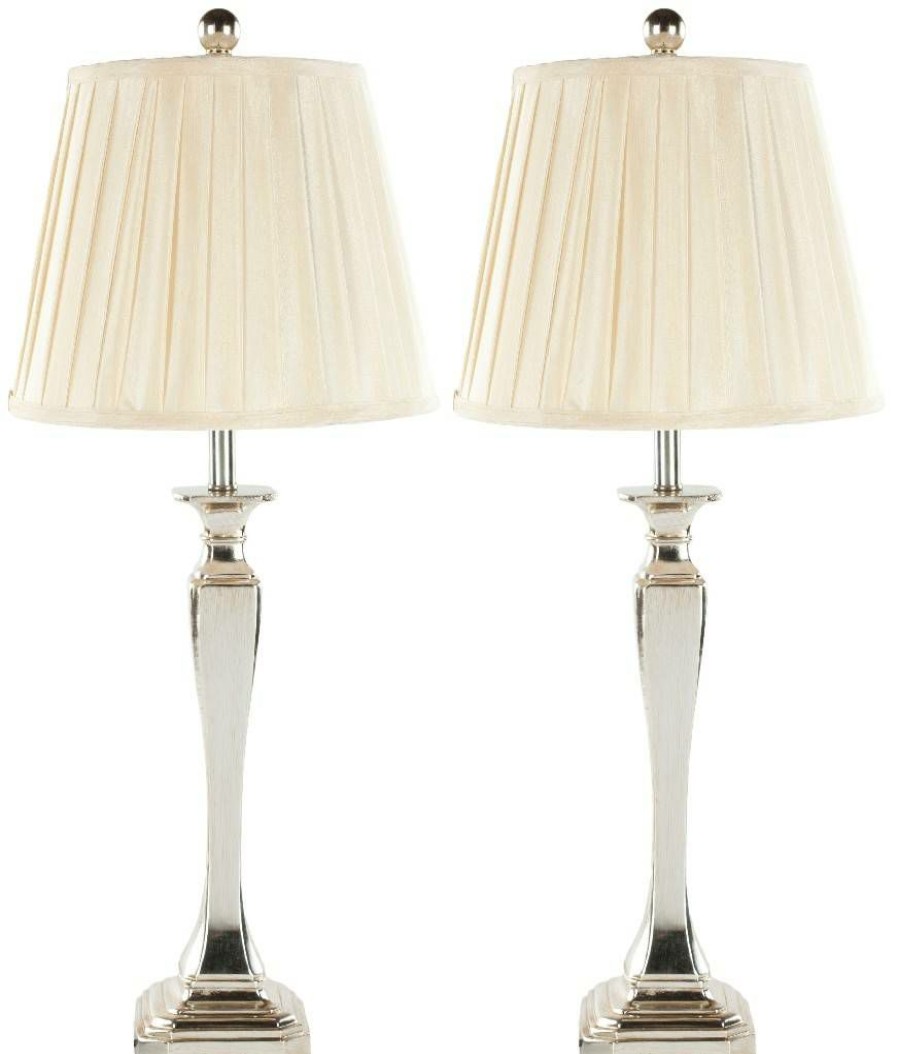 Lamps * | Sale Athena 27-Inch H Table Lamp (Set Of 2) Safavieh Lit4025A-Set2