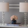 Lamps * | Less Expensive Victoria 25-Inch H Crystal Ball Lamp (Set Of 2) Safavieh Lit4119A-Set2