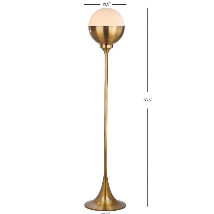 Lamps * | Less Expensive Renato 63.5-Inch H Floor Lamp Safavieh Fll4006A