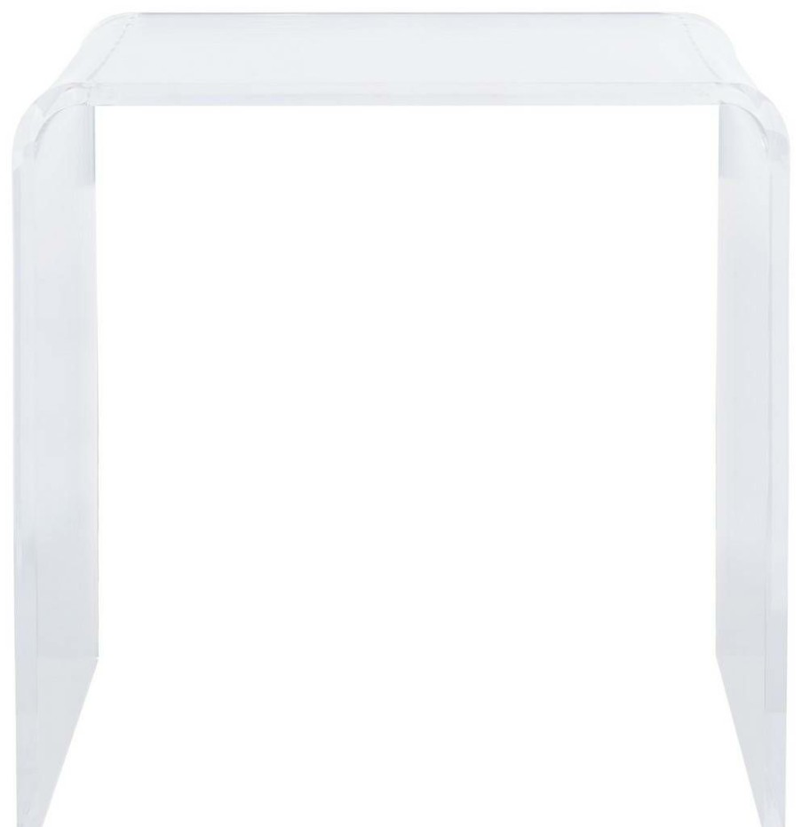 Living Furniture * | Classical Pryor Acrylic Side Table Safavieh Acc8000A