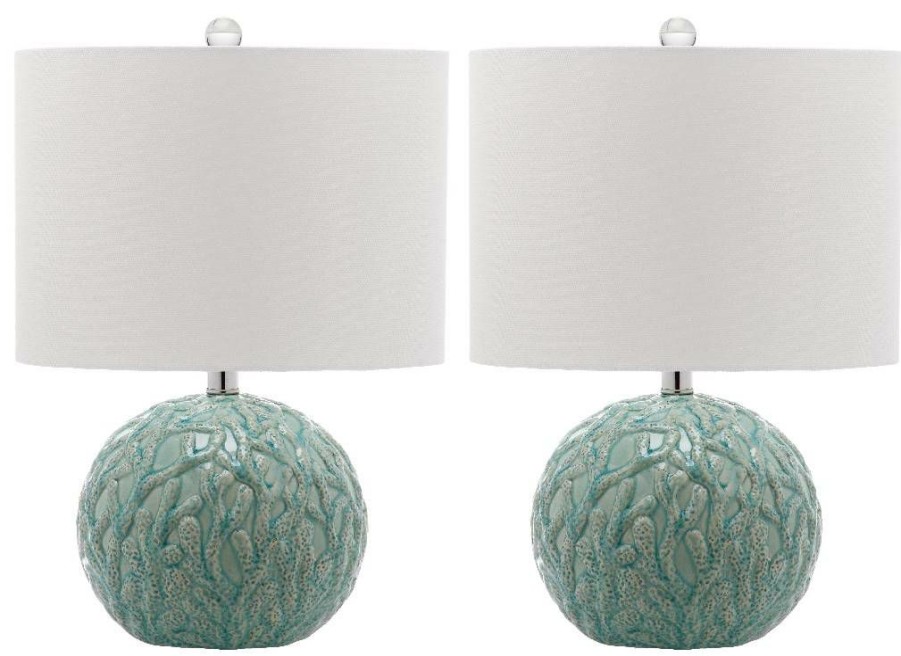 Lamps * | Best Price Robinson 20-Inch H Table Lamp (Set Of 2) Safavieh Lit4248A-Set2