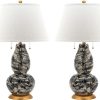 Lamps * | New In Color Swirls 28-Inch H Glass Table Lamp (Set Of 2) Safavieh Lit4159B-Set2