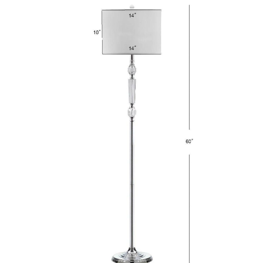 Lamps * | Excellent Quality Fairmont 60-Inch H Floor Lamp Safavieh Lit4176A