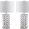 Lamps * | New In Diamonds 27-Inch H Table Lamp (Set Of 2) Safavieh Lit4135C-Set2