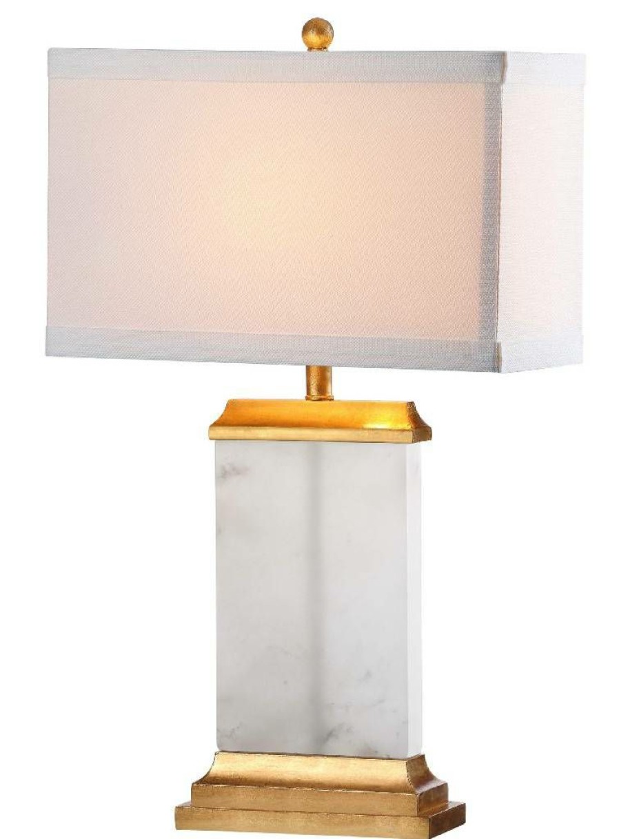 Lamps * | Best Choice Delilah Alabaster Table Lamp Safavieh Tbl4068A