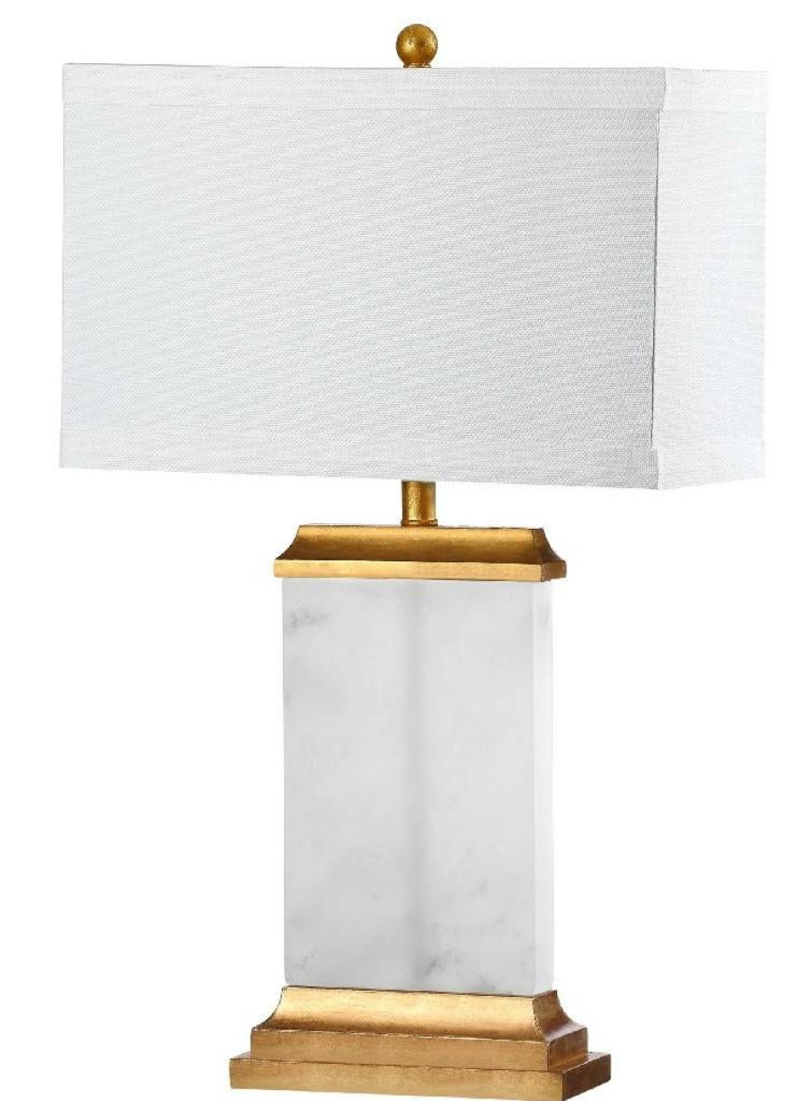 Lamps * | Best Choice Delilah Alabaster Table Lamp Safavieh Tbl4068A