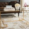 Living Furniture * | Featured Burton Coffee Table In Antique Gold Safavieh Fox2582A