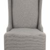 Furniture * | Classical Becall 20"H Linen Dining Chair In Natural Cream/Cherry Mahogany Safavieh Mcr4501C