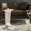 Living Furniture * | Shoping Sarah Tufted Settee W/ Pillows In Vintage Brown/Espresso Safavieh Fox6206F