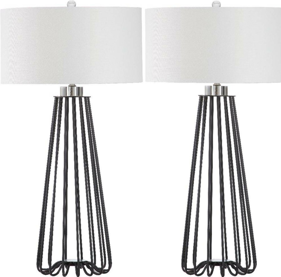 Lamps * | Excellent Estill 34-Inch H Table Lamp (Set Of 2) Safavieh Lit4271A-Set2