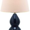 Lamps * | Sale Jill 26.5-Inch H Double- Gourd Ceramic Lamp Safavieh Lits4093B